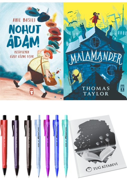 Malamander ve Nohut Adam 2'li Set - Kalem