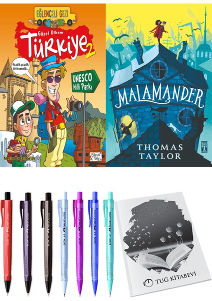 Malamander ve Güzel Ülkem Türkiye 2 2'li Set - Kalem