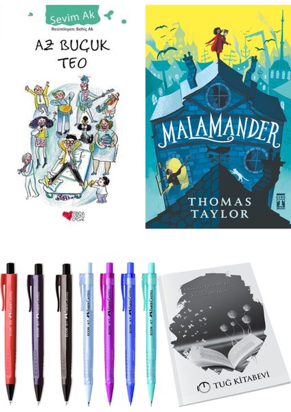 Malamander ve Az Buçuk Teo 2'li Set - Kalem