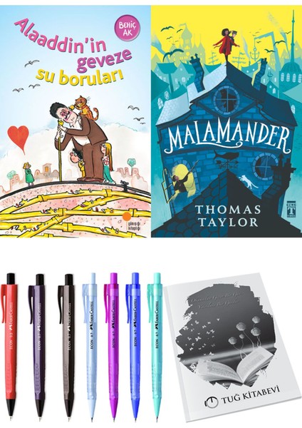 Malamander ve Alaaddin’in Geveze Su Boruları 2'li Set - Kalem