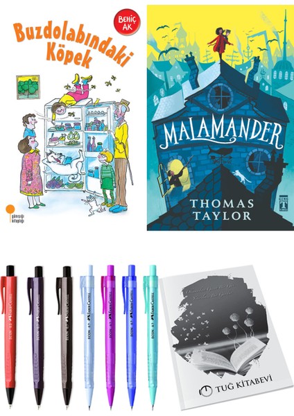 Malamander ve Buzdolabındaki Köpek 2'li Set - Kalem