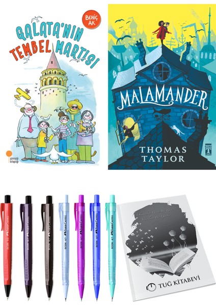 Malamander ve Galata'nın Tembel Martısı 2'li Set - Kalem