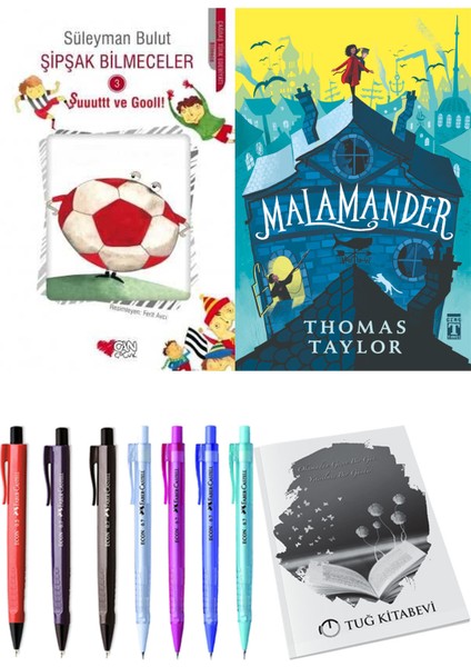 Malamander ve Şipşak Bilmeceler 3 2'li Set - Kalem