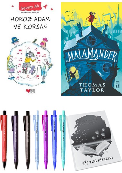 Malamander ve Horoz Adam ve Korsan 2'li Set - Kalem