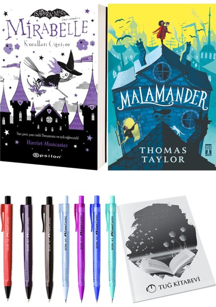 Malamander ve Mirabelle 2 Kuralları Çiğniyor 2'li Set - Kalem