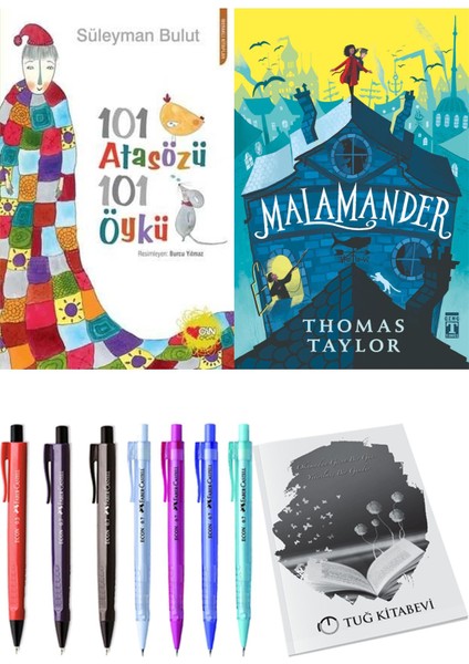 Malamander ve 101 Atasözü 101 Öykü Süleyman Bulut 2'li Set - Kalem