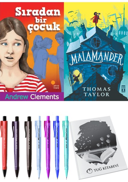 Malamander ve Sıradan Bir Çocuk 2'li Set - Kalem