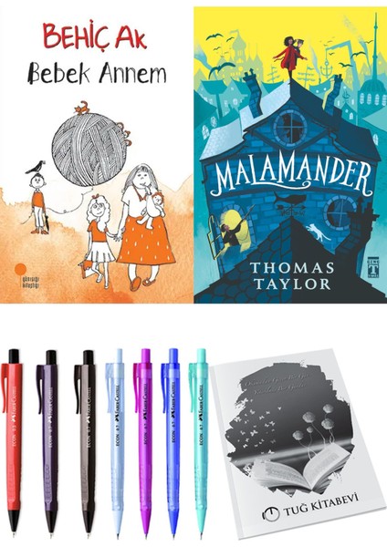 Malamander ve Bebek Annem 2'li Set - Kalem