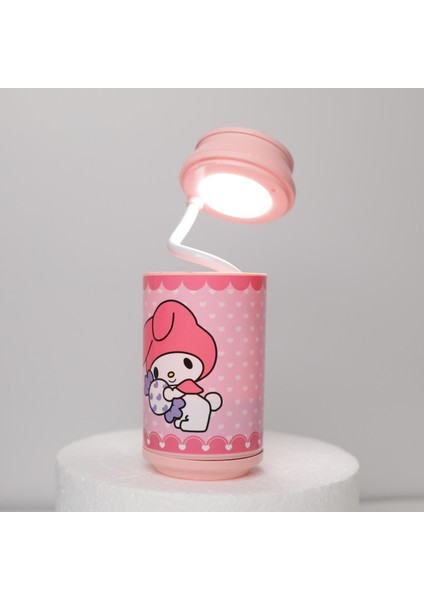 My Melody Şarjlı 2 Kademeli LED Masa Gece ve Çalışma Lambası Kalemlik