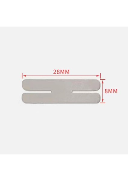 2p Şekilli Nikel Punta Teli 0.10MM (HM07) - 10 Adet