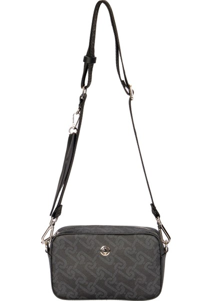 Çapraz Askılı Kadın Çanta Siyah Us24121