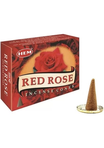 Red Rose Cones