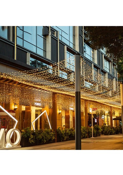 Dekoratif LED 10 mt 100 Ampul Animasyonlu Yılbaşı Süs Ip LED Işık fırsatları