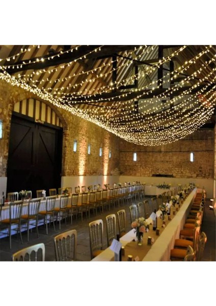 Dekoratif LED 10 mt 100 Ampul Animasyonlu Yılbaşı Süs Ip LED Işık indirimleri