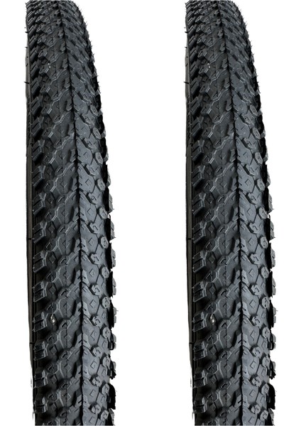 Bisiklet Dış Lastik 24 x 1.95 2 Adet - 2 Li Set Dış Lastik - Ön-Arka Dış Lasti