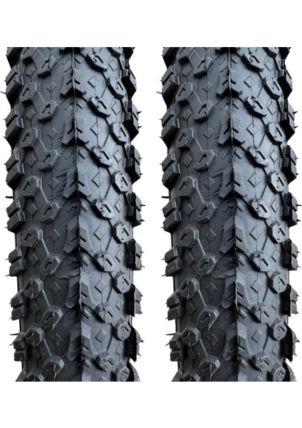 Bisiklet Dış Lastik 24 x 1.95 2 Adet - 2 Li Set Dış Lastik - Ön-Arka Dış Lasti
