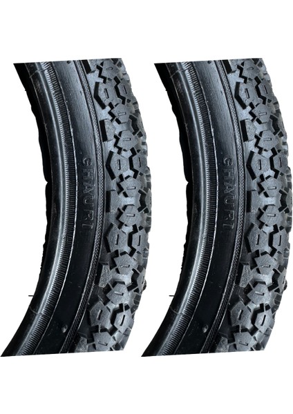 Bisiklet Dış Lastik 16 x 1.75 2 Adet - 2 Li Set Dış Lastik - Ön-Arka Dış Lastik