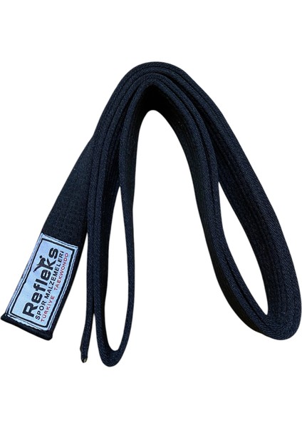 Taekwondo Siyah Kuşak 180 cm - Tekvando Siyah Kuşak