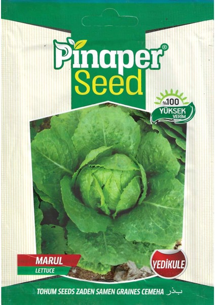 Yedikule Marul Tohumu 5 gr Pınaper Tohumculuk fiyatları