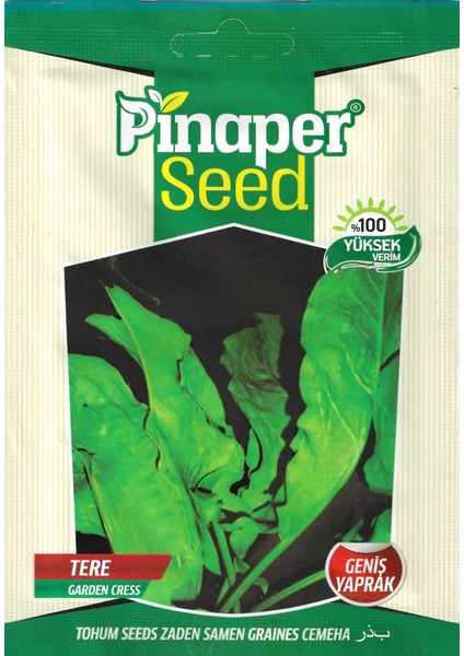 Tere Geniş Yaprak 10 gr Pınaper Tohumculuk