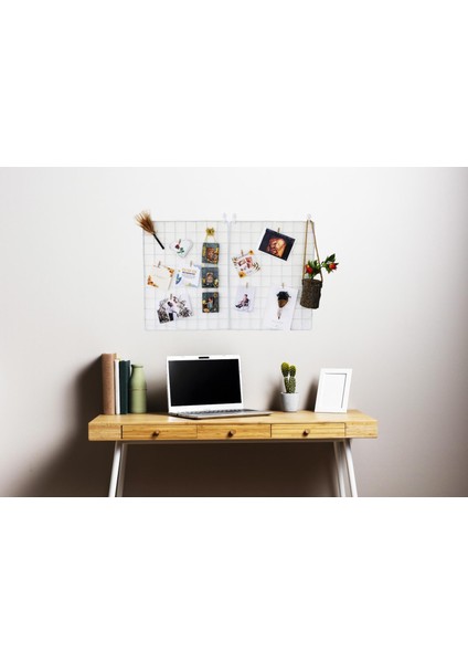 Aparatlı Tel Duvar Panosu - Fotoğraf, Not ve Aksesuar Askısı - Çok Amaçlı Dekoratif Düzenleyici Pano modelleri