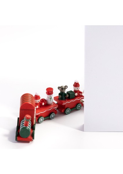 Yılbaşı Süsü Oyuncak Kırmızı Tren 1 Adet fiyatları