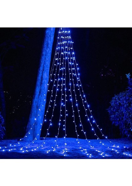 Blue LED Light 10 Metre Mavi LED Işık Mavi Yılbaşı Ağacı Işığı 100 LED Fişli 220V Mavi Noel Işığı