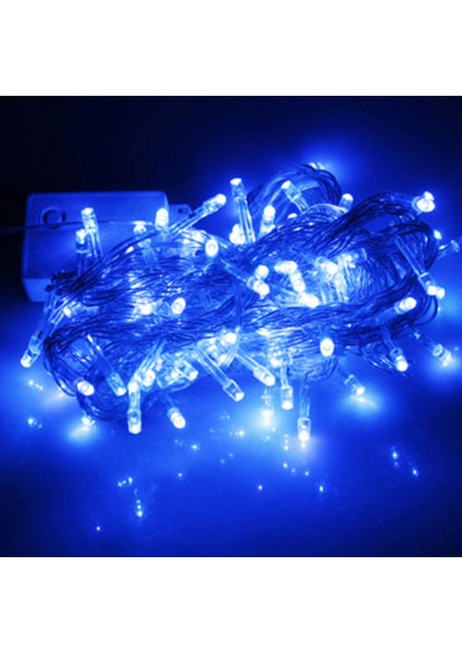 Blue LED Light 10 Metre Mavi LED Işık Mavi Yılbaşı Ağacı Işığı 100 LED Fişli 220V Mavi Noel Işığı fiyatları