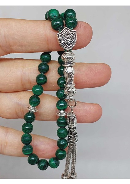 Malakit Taşı 33LÜK Tesbih 6mm (4965) fiyatları
