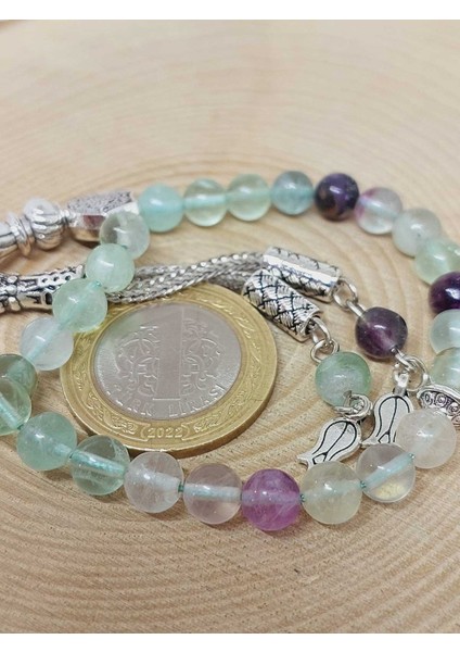 Florit Taşı 33LÜK Tesbih 6mm (1267) modelleri