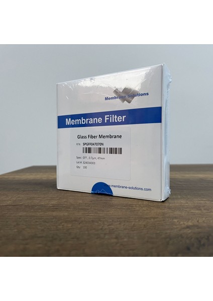 Glass Fiber Membrane Filter 0,7 Μm 47 mm