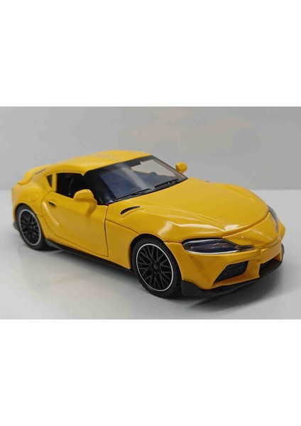 Toyota Supra Çek-Bırak 14 cm Uzunluğu Metal Araba