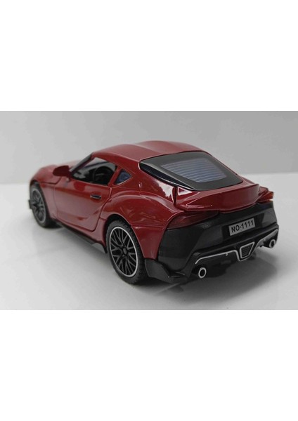 Toyota Supra Çek-Bırak Metal Araba 14 cm Uzunluğu fırsatları