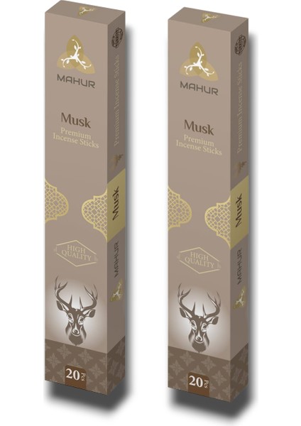 Çok Al, Az Öde, Musk Kokulu Çubuk Tütsü