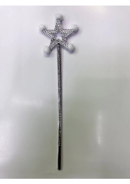 Yıldız Peri Asası Sihirli Değnek Beyaz Ponponlu fiyatları