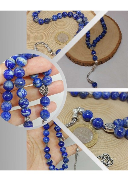 Lapis Taşı 33LÜK Tesbih 10MM (4445)