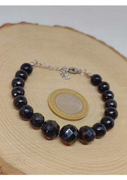 Parlayan Yıldızlar Serisi Golden Obsidyen Taşı Tasarım Bileklik fırsatları