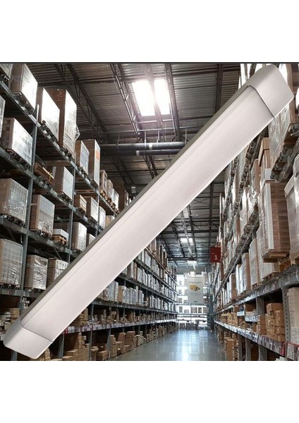 54 W 120 cm Yatay Led Bant Aydınlatma Armatürü - Beyaz