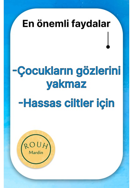 Çocuklar Için Doğal Sabun