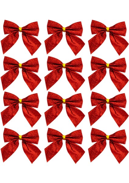 Yılbaşı Ağaç Süsü Simli Fiyonk 12LI