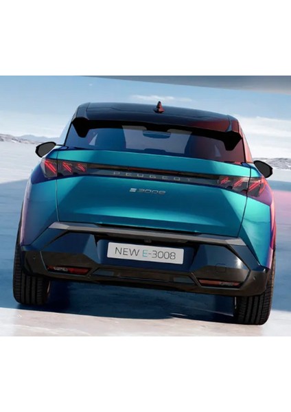 Peugeot Yeni 3008 Bagaj 3m 3D Koyu Gri Abs Yazı Logo fiyatları