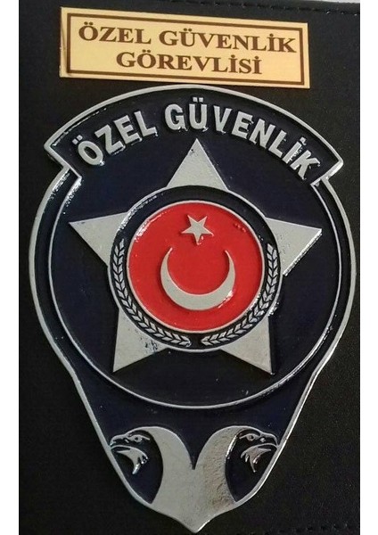 Özel Güvenlik Cüzdan Rozeti Al-Sadece Özel Güvenlik Görevlisi Satın Alabılır.sıvıle Satılmaz