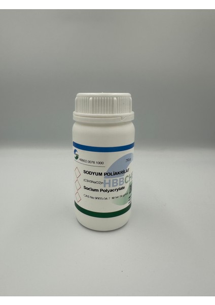 Sodyum Poliakrilat Hidrojel 250 gr