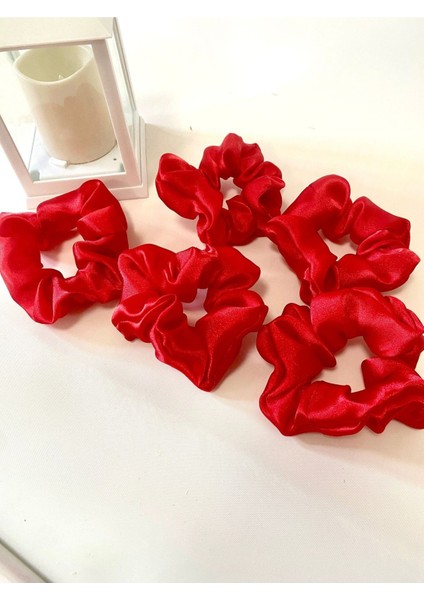 5 Adet Toka Delisi Rahat ve Şık Scrunchie Saten Simit Toka modelleri