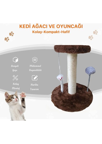 Stepli Kedi Tırmalama Tahtası