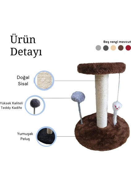 Stepli Kedi Tırmalama Tahtası