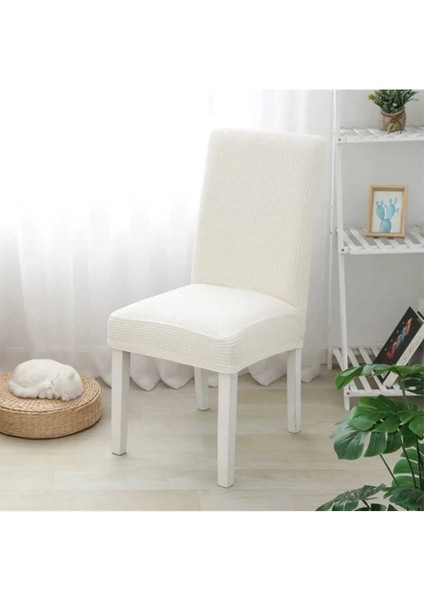 Likrali Sandalye Örtüsü, Sandalye Kılıfı, Lastikli ,standart (1 Adet)