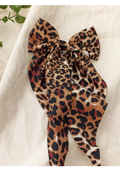 Leopar Desenli Otomatik Toka