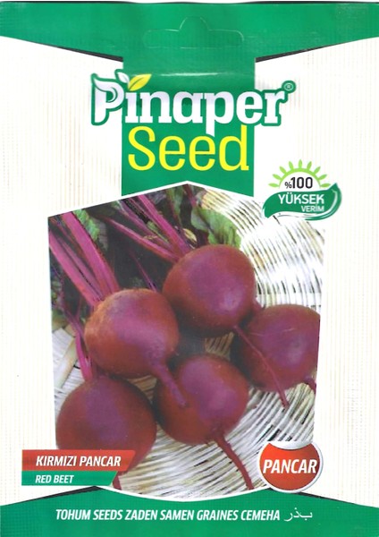 Kırmızı Pancar Tohumu 5 gr Pınaper Tohumculuk fiyatları