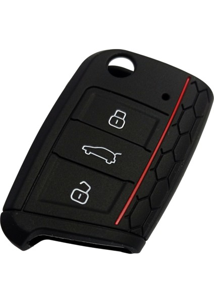 Volkswagen Golf 7 Skoda Octavia A7 Seat Mqb Silikon Anahtar Kılıfı Kumanda Kılıfı Oto Anahtarlık fiyatları